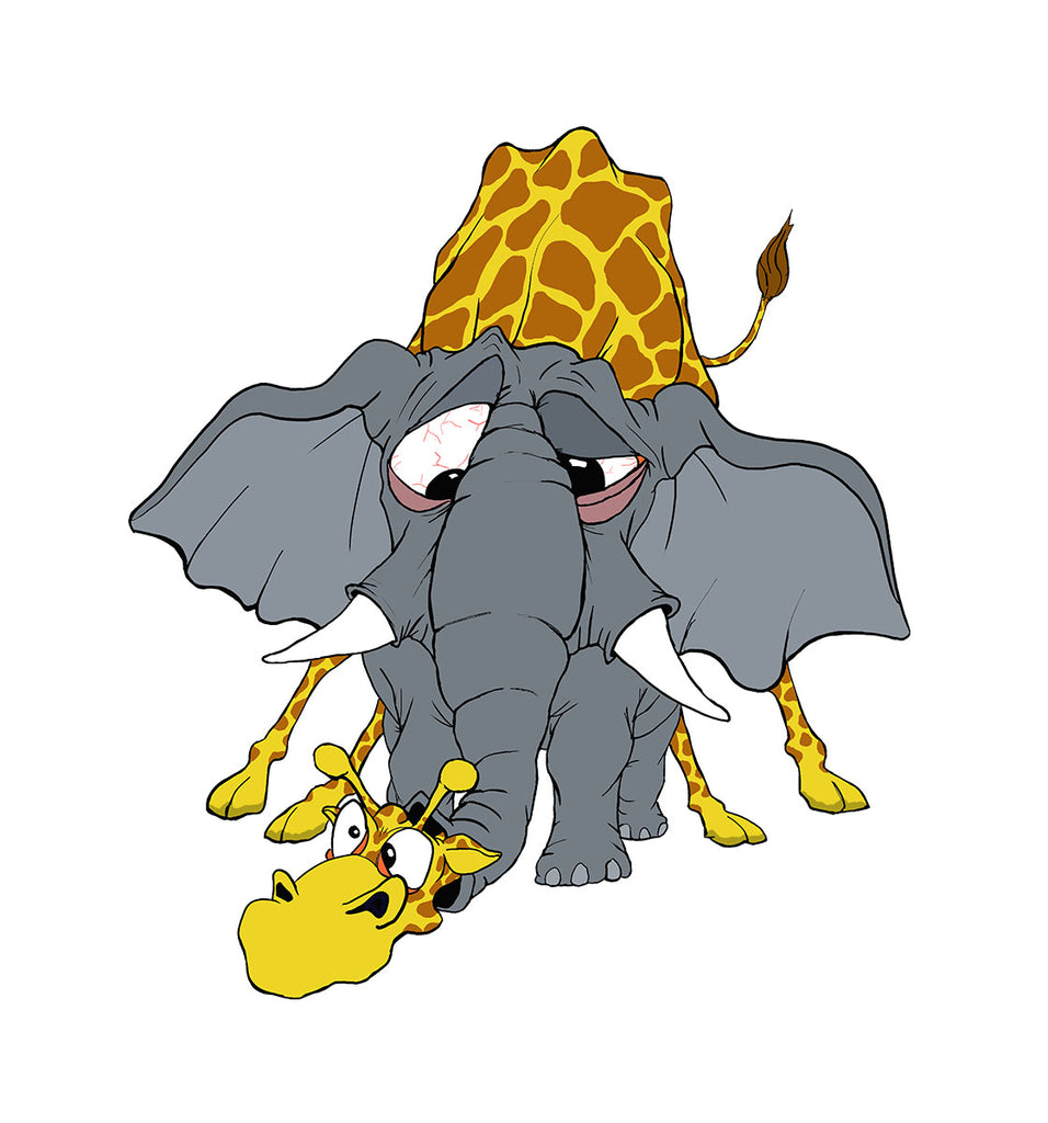 Giraffe Elephant - NARRO-SHIRTS